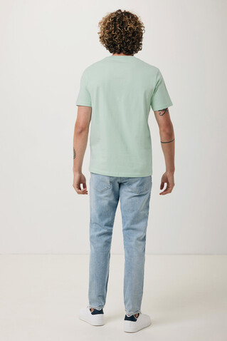 IQONIQ Brett T-Shirt aus recycelter Baumwolle Iceberg green bedrucken, Art.-Nr. T9107.023.L