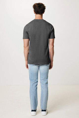 IQONIQ Brett T-Shirt aus recycelter Baumwolle anthrazit bedrucken, Art.-Nr. T9107.019.XL