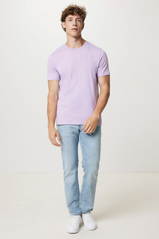 IQONIQ Brett T-Shirt aus recycelter Baumwolle lavender bedrucken, Art.-Nr. T9107.011.XL
