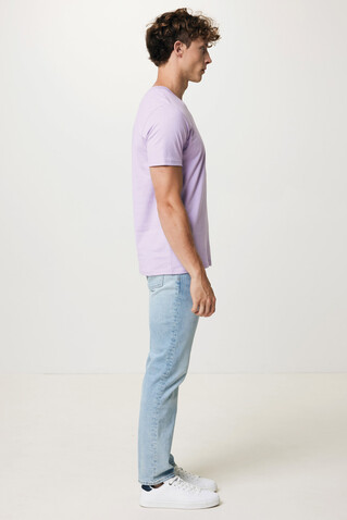 IQONIQ Brett T-Shirt aus recycelter Baumwolle lavender bedrucken, Art.-Nr. T9107.011.XL