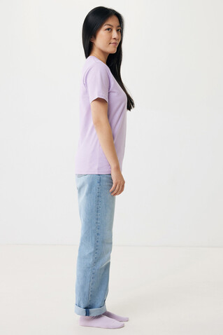 IQONIQ Brett T-Shirt aus recycelter Baumwolle lavender bedrucken, Art.-Nr. T9107.011.XL