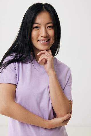 IQONIQ Brett T-Shirt aus recycelter Baumwolle lavender bedrucken, Art.-Nr. T9107.011.XL