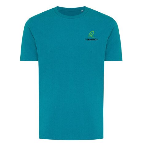 IQONIQ Brett T-Shirt aus recycelter Baumwolle verdigris bedrucken, Art.-Nr. T9107.009.M