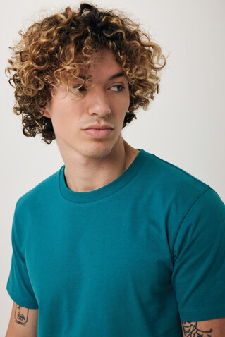 IQONIQ Brett T-Shirt aus recycelter Baumwolle verdigris bedrucken, Art.-Nr. T9107.009.M