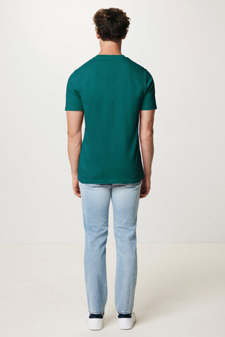 IQONIQ Brett T-Shirt aus recycelter Baumwolle verdigris bedrucken, Art.-Nr. T9107.009.M