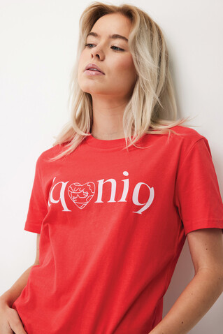 IQONIQ Brett T-Shirt aus recycelter Baumwolle luscious red bedrucken, Art.-Nr. T9107.008.M IQONIQ Brett T-Shirt aus recycelter Baumwolle luscious red bedrucken, Art.-Nr. T9107.008.M