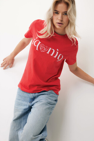 IQONIQ Brett T-Shirt aus recycelter Baumwolle luscious red bedrucken, Art.-Nr. T9107.008.M IQONIQ Brett T-Shirt aus recycelter Baumwolle luscious red bedrucken, Art.-Nr. T9107.008.M