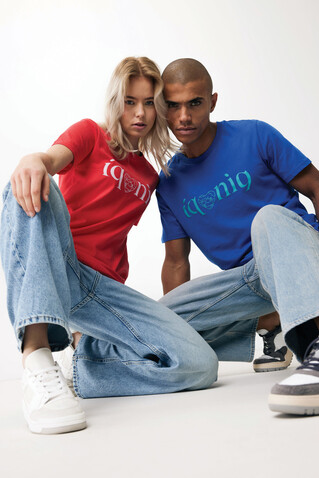 IQONIQ Brett T-Shirt aus recycelter Baumwolle luscious red bedrucken, Art.-Nr. T9107.008.M IQONIQ Brett T-Shirt aus recycelter Baumwolle luscious red bedrucken, Art.-Nr. T9107.008.M