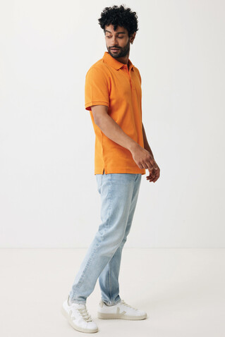 IQONIQ Yosemite Piqué-Poloshirt aus recycelter Baumwolle orange bedrucken, Art.-Nr. T9200.044.XS IQONIQ Yosemite Piqué-Poloshirt aus recycelter Baumwolle orange bedrucken, Art.-Nr. T9200.044.XS