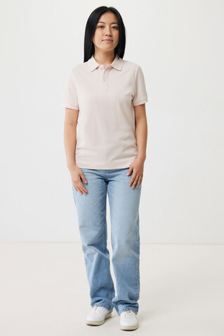 IQONIQ Yosemite Piqué-Poloshirt aus recycelter Baumwolle cloud pink bedrucken, Art.-Nr. T9200.039.XL