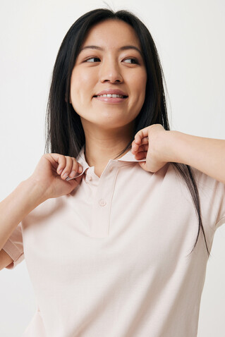 IQONIQ Yosemite Piqué-Poloshirt aus recycelter Baumwolle cloud pink bedrucken, Art.-Nr. T9200.039.XL