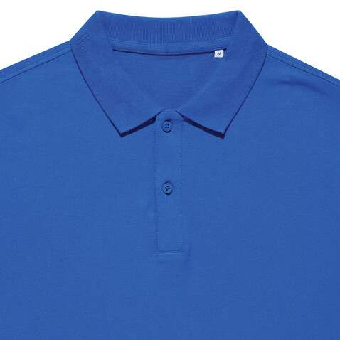 IQONIQ Yosemite Piqué-Poloshirt aus recycelter Baumwolle Königsblau bedrucken, Art.-Nr. T9200.025.5XL