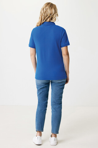 IQONIQ Yosemite Piqué-Poloshirt aus recycelter Baumwolle Königsblau bedrucken, Art.-Nr. T9200.025.5XL