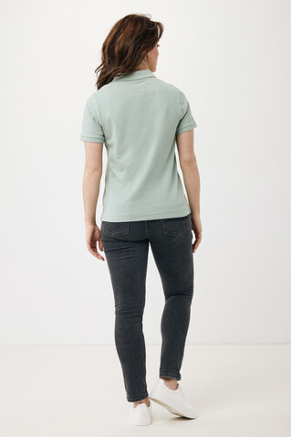 IQONIQ Yosemite Piqué-Poloshirt aus recycelter Baumwolle Iceberg green bedrucken, Art.-Nr. T9200.023.4XL