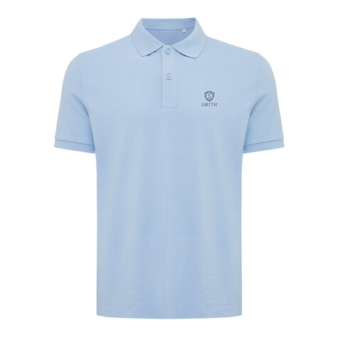IQONIQ Yosemite Piqué-Poloshirt aus recycelter Baumwolle sky blue bedrucken, Art.-Nr. T9200.022.XXL IQONIQ Yosemite Piqué-Poloshirt aus recycelter Baumwolle sky blue bedrucken, Art.-Nr. T9200.022.XXL