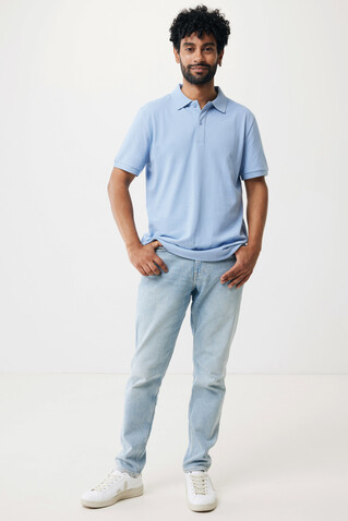 IQONIQ Yosemite Piqué-Poloshirt aus recycelter Baumwolle sky blue bedrucken, Art.-Nr. T9200.022.XXL IQONIQ Yosemite Piqué-Poloshirt aus recycelter Baumwolle sky blue bedrucken, Art.-Nr. T9200.022.XXL