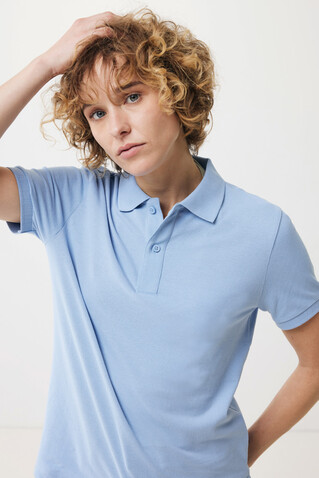 IQONIQ Yosemite Piqué-Poloshirt aus recycelter Baumwolle sky blue bedrucken, Art.-Nr. T9200.022.XXL IQONIQ Yosemite Piqué-Poloshirt aus recycelter Baumwolle sky blue bedrucken, Art.-Nr. T9200.022.XXL