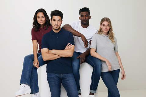 IQONIQ Yosemite Piqué-Poloshirt aus recycelter Baumwolle natural raw bedrucken, Art.-Nr. T9200.018.XXL IQONIQ Yosemite Piqué-Poloshirt aus recycelter Baumwolle natural raw bedrucken, Art.-Nr. T9200.018.XXL
