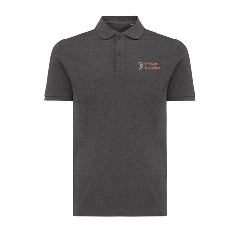 IQONIQ Yosemite Piqué-Poloshirt aus recycelter Baumwolle heather anthracite bedrucken, Art.-Nr. T9200.014.S IQONIQ Yosemite Piqué-Poloshirt aus recycelter Baumwolle heather anthracite bedrucken, Art.-Nr. T9200.014.S