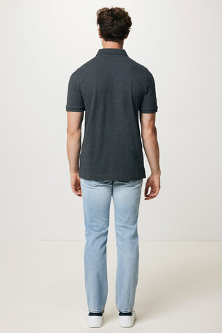 IQONIQ Yosemite Piqué-Poloshirt aus recycelter Baumwolle heather anthracite bedrucken, Art.-Nr. T9200.014.S IQONIQ Yosemite Piqué-Poloshirt aus recycelter Baumwolle heather anthracite bedrucken, Art.-Nr. T9200.014.S