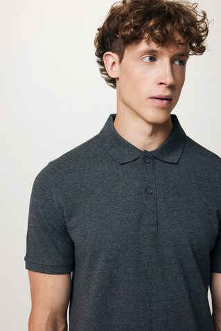 IQONIQ Yosemite Piqué-Poloshirt aus recycelter Baumwolle heather anthracite bedrucken, Art.-Nr. T9200.014.S IQONIQ Yosemite Piqué-Poloshirt aus recycelter Baumwolle heather anthracite bedrucken, Art.-Nr. T9200.014.S