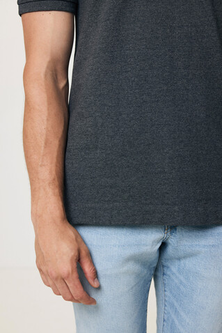 IQONIQ Yosemite Piqué-Poloshirt aus recycelter Baumwolle heather anthracite bedrucken, Art.-Nr. T9200.014.S IQONIQ Yosemite Piqué-Poloshirt aus recycelter Baumwolle heather anthracite bedrucken, Art.-Nr. T9200.014.S