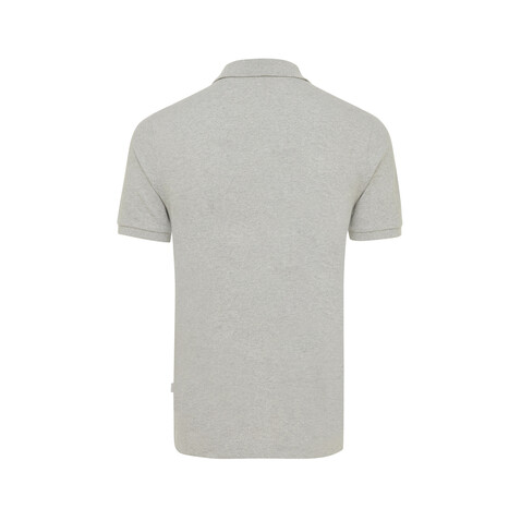 IQONIQ Yosemite Piqué-Poloshirt aus recycelter Baumwolle heather grey bedrucken, Art.-Nr. T9200.013.XXXL