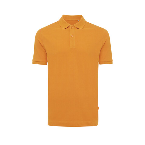 IQONIQ Yosemite Piqué-Poloshirt aus recycelter Baumwolle sundial orange bedrucken, Art.-Nr. T9200.012.L