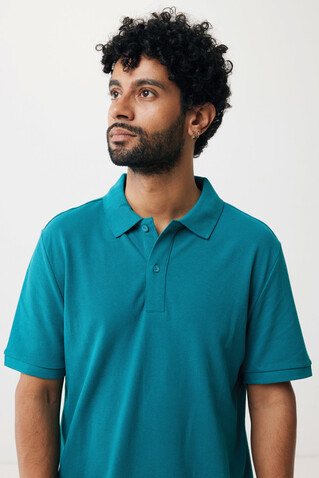 IQONIQ Yosemite Piqué-Poloshirt aus recycelter Baumwolle verdigris bedrucken, Art.-Nr. T9200.009.L IQONIQ Yosemite Piqué-Poloshirt aus recycelter Baumwolle verdigris bedrucken, Art.-Nr. T9200.009.L