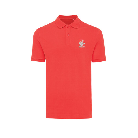 IQONIQ Yosemite Piqué-Poloshirt aus recycelter Baumwolle luscious red bedrucken, Art.-Nr. T9200.008.S IQONIQ Yosemite Piqué-Poloshirt aus recycelter Baumwolle luscious red bedrucken, Art.-Nr. T9200.008.S