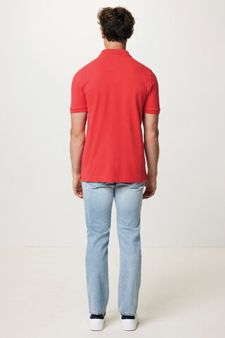 IQONIQ Yosemite Piqué-Poloshirt aus recycelter Baumwolle luscious red bedrucken, Art.-Nr. T9200.008.S IQONIQ Yosemite Piqué-Poloshirt aus recycelter Baumwolle luscious red bedrucken, Art.-Nr. T9200.008.S