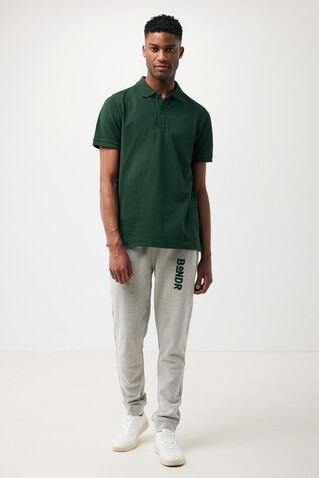 IQONIQ Yosemite Piqué-Poloshirt aus recycelter Baumwolle forest green bedrucken, Art.-Nr. T9200.005.XXXL