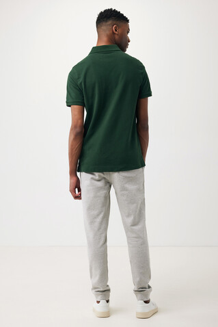 IQONIQ Yosemite Piqué-Poloshirt aus recycelter Baumwolle forest green bedrucken, Art.-Nr. T9200.005.XXXL