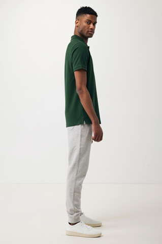 IQONIQ Yosemite Piqué-Poloshirt aus recycelter Baumwolle forest green bedrucken, Art.-Nr. T9200.005.XXXL