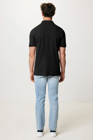 IQONIQ Yosemite Piqué-Poloshirt aus recycelter Baumwolle schwarz bedrucken, Art.-Nr. T9200.001.XL IQONIQ Yosemite Piqué-Poloshirt aus recycelter Baumwolle schwarz bedrucken, Art.-Nr. T9200.001.XL