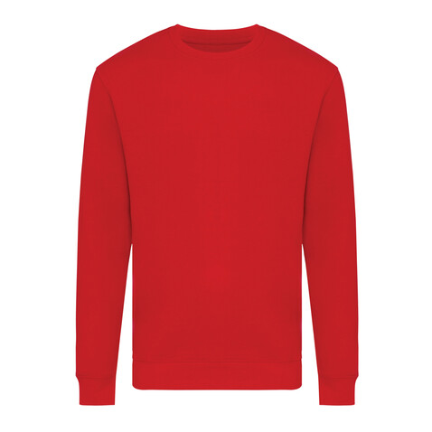 IQONIQ Zion Rundhals-Sweater aus recycelter Baumwolle rot bedrucken, Art.-Nr. T9300.029.XS IQONIQ Zion Rundhals-Sweater aus recycelter Baumwolle rot bedrucken, Art.-Nr. T9300.029.XS