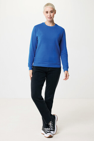 IQONIQ Zion Rundhals-Sweater aus recycelter Baumwolle Königsblau bedrucken, Art.-Nr. T9300.025.L IQONIQ Zion Rundhals-Sweater aus recycelter Baumwolle Königsblau bedrucken, Art.-Nr. T9300.025.L