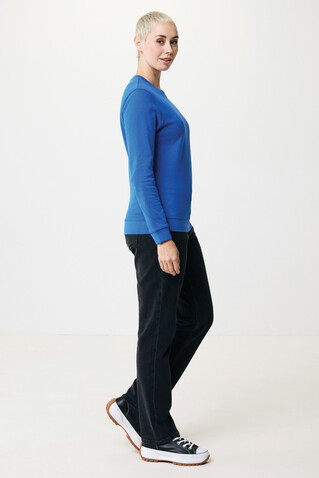 IQONIQ Zion Rundhals-Sweater aus recycelter Baumwolle Königsblau bedrucken, Art.-Nr. T9300.025.L IQONIQ Zion Rundhals-Sweater aus recycelter Baumwolle Königsblau bedrucken, Art.-Nr. T9300.025.L