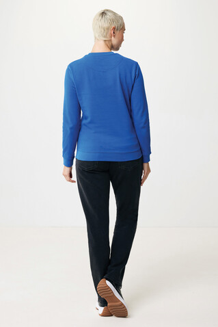 IQONIQ Zion Rundhals-Sweater aus recycelter Baumwolle Königsblau bedrucken, Art.-Nr. T9300.025.L IQONIQ Zion Rundhals-Sweater aus recycelter Baumwolle Königsblau bedrucken, Art.-Nr. T9300.025.L