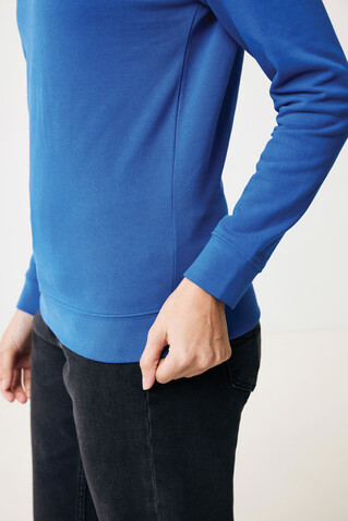 IQONIQ Zion Rundhals-Sweater aus recycelter Baumwolle Königsblau bedrucken, Art.-Nr. T9300.025.L IQONIQ Zion Rundhals-Sweater aus recycelter Baumwolle Königsblau bedrucken, Art.-Nr. T9300.025.L