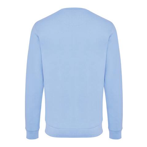 IQONIQ Zion Rundhals-Sweater aus recycelter Baumwolle sky blue bedrucken, Art.-Nr. T9300.022.XL IQONIQ Zion Rundhals-Sweater aus recycelter Baumwolle sky blue bedrucken, Art.-Nr. T9300.022.XL