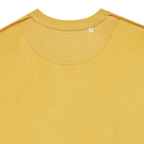 IQONIQ Zion Rundhals-Sweater aus recycelter Baumwolle ochre yellow bedrucken, Art.-Nr. T9300.021.XL IQONIQ Zion Rundhals-Sweater aus recycelter Baumwolle ochre yellow bedrucken, Art.-Nr. T9300.021.XL