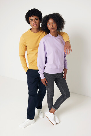IQONIQ Zion Rundhals-Sweater aus recycelter Baumwolle ochre yellow bedrucken, Art.-Nr. T9300.021.XL IQONIQ Zion Rundhals-Sweater aus recycelter Baumwolle ochre yellow bedrucken, Art.-Nr. T9300.021.XL