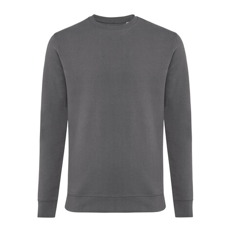 IQONIQ Zion Rundhals-Sweater aus recycelter Baumwolle anthrazit bedrucken, Art.-Nr. T9300.019.XXS IQONIQ Zion Rundhals-Sweater aus recycelter Baumwolle anthrazit bedrucken, Art.-Nr. T9300.019.XXS