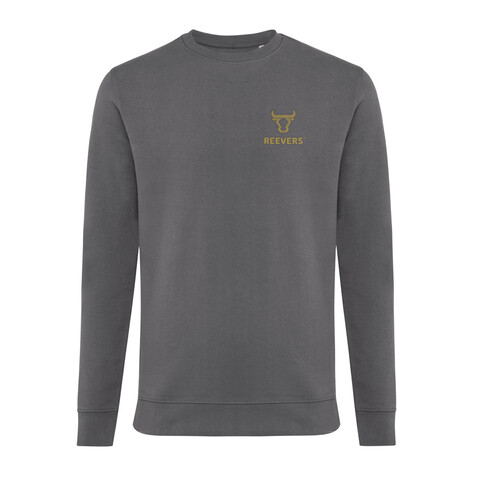 IQONIQ Zion Rundhals-Sweater aus recycelter Baumwolle anthrazit bedrucken, Art.-Nr. T9300.019.XXS IQONIQ Zion Rundhals-Sweater aus recycelter Baumwolle anthrazit bedrucken, Art.-Nr. T9300.019.XXS