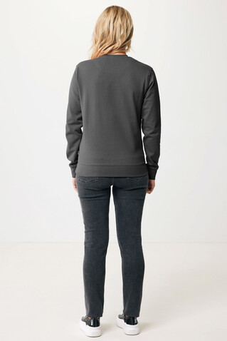IQONIQ Zion Rundhals-Sweater aus recycelter Baumwolle anthrazit bedrucken, Art.-Nr. T9300.019.XXS IQONIQ Zion Rundhals-Sweater aus recycelter Baumwolle anthrazit bedrucken, Art.-Nr. T9300.019.XXS
