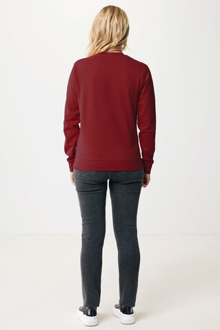 IQONIQ Zion Rundhals-Sweater aus recycelter Baumwolle burgunderrot bedrucken, Art.-Nr. T9300.007.XS IQONIQ Zion Rundhals-Sweater aus recycelter Baumwolle burgunderrot bedrucken, Art.-Nr. T9300.007.XS