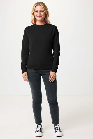 IQONIQ Zion Rundhals-Sweater aus recycelter Baumwolle schwarz bedrucken, Art.-Nr. T9300.001.XS IQONIQ Zion Rundhals-Sweater aus recycelter Baumwolle schwarz bedrucken, Art.-Nr. T9300.001.XS