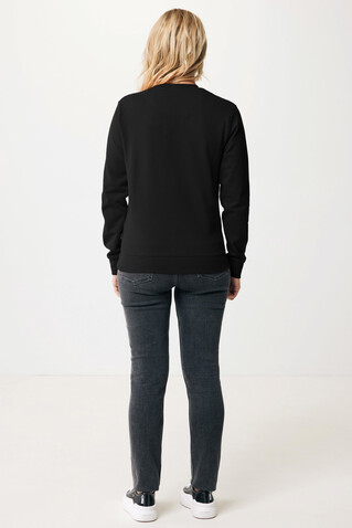 IQONIQ Zion Rundhals-Sweater aus recycelter Baumwolle schwarz bedrucken, Art.-Nr. T9300.001.XS IQONIQ Zion Rundhals-Sweater aus recycelter Baumwolle schwarz bedrucken, Art.-Nr. T9300.001.XS
