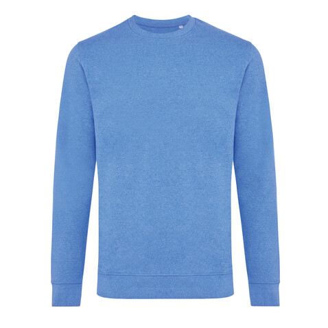 IQONIQ Denali ungefärbt. Rundhals-Sweater aus recycelter BW heather blue bedrucken, Art.-Nr. T9301.024.XXXL IQONIQ Denali ungefärbt. Rundhals-Sweater aus recycelter BW heather blue bedrucken, Art.-Nr. T9301.024.XXXL